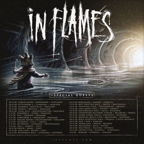 IN FLAMES tour 2020